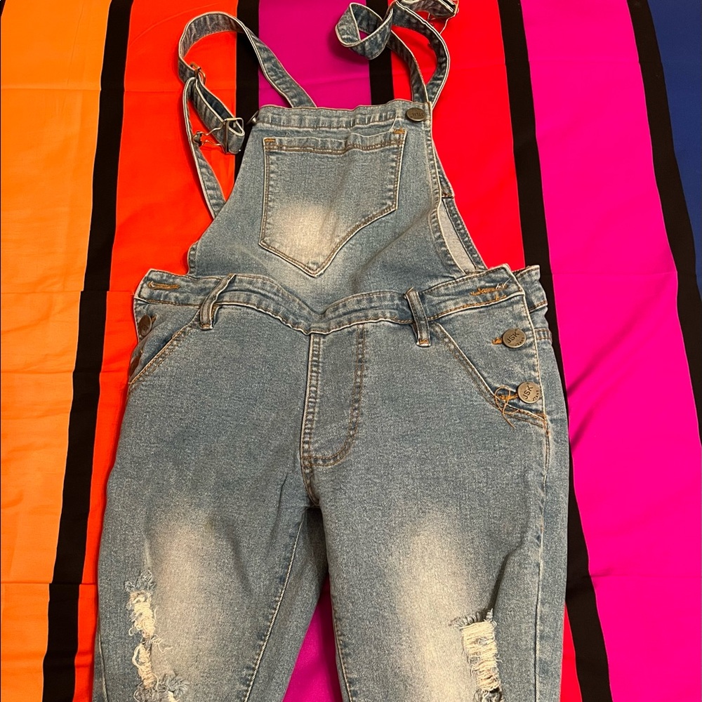 Light Jeans Jumpsuit